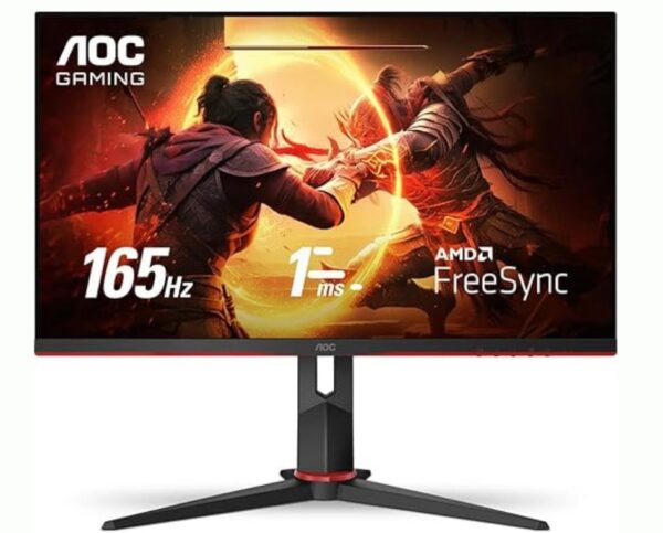 Monitor Gamer AOC Hero 27" 165Hz 1ms Ajuste de Altura 27G2S/BK